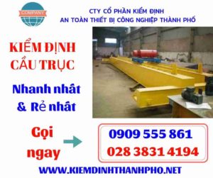 Hình ảnh kiểm định cầu trục