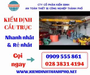 Hình ảnh kiểm định cầu trục