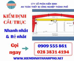 Hình ảnh kiểm định cầu trục