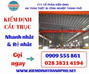 Hình ảnh kiểm định cầu trục