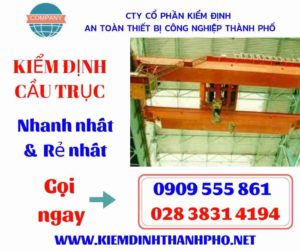 Hình ảnh kiểm định cầu trục