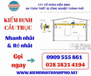 Hình ảnh kiểm định cầu trục