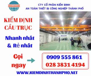 Hình ảnh kiểm định cầu trục