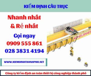 Hình ảnh kiểm định cầu trục