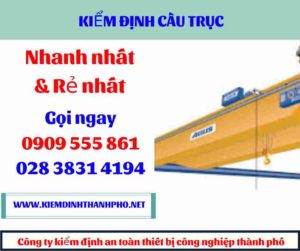 Hình ảnh kiểm định cầu trục