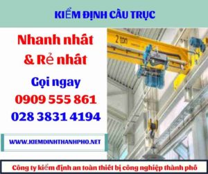 Hình ảnh kiểm định cầu trục