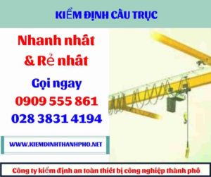 Hình ảnh kiểm định cầu trục