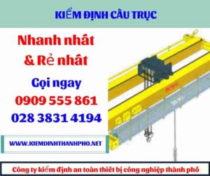 Hình ảnh kiểm định cầu trục