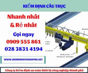 Hình ảnh kiểm định cầu trục