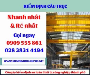 Hình ảnh kiểm định cầu trục