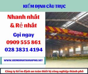 Hình ảnh kiểm định cầu trục