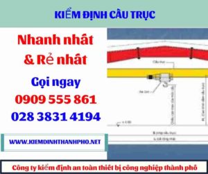 Hình ảnh kiểm định cầu trục