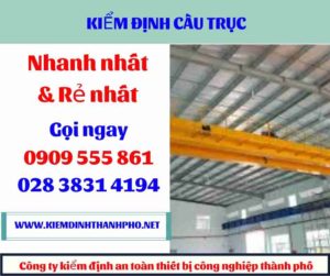 Hình ảnh kiểm định cầu trục