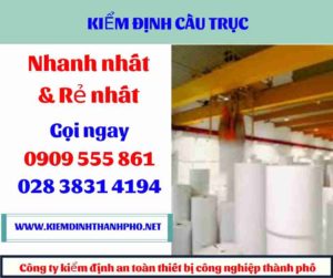 Hình ảnh kiểm định cầu trục