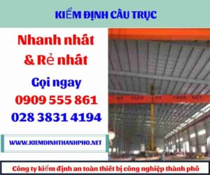 Hình ảnh kiểm định cầu trục