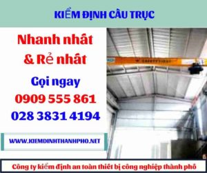 Hình ảnh kiểm định cầu trục