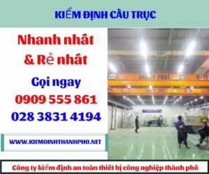 Hình ảnh kiểm định cầu trục