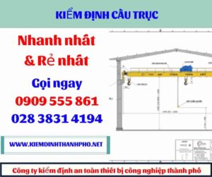 Hình ảnh kiểm định cầu trục