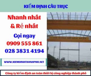 Hình ảnh kiểm định cầu trục