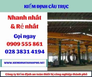 Hình ảnh kiểm định cầu trục