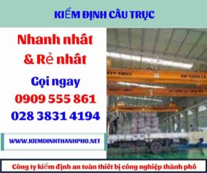 Hình ảnh kiểm định cầu trục