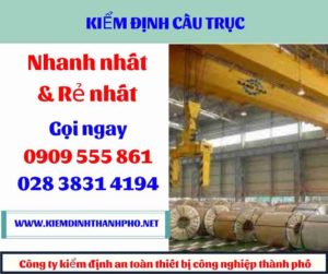 Hình ảnh kiểm định cầu trục