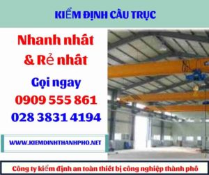 Hình ảnh kiểm định cầu trục