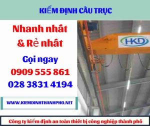 Hình ảnh kiểm định cầu trục