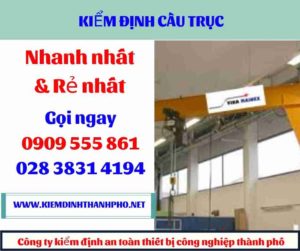 Hình ảnh kiểm định cầu trục