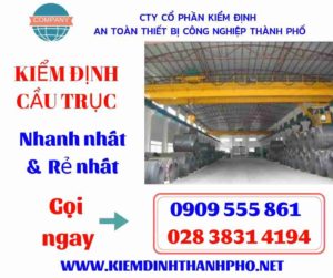 Hình ảnh kiểm định cầu trục