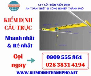 Hình ảnh kiểm định cầu trục