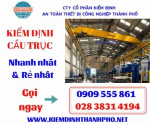 Hình ảnh kiểm định cầu trục