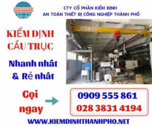 Hình ảnh kiểm định cầu trục