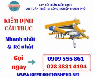 Hình ảnh kiểm định cầu trục