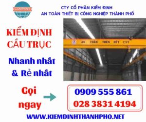 Hình ảnh kiểm định cầu trục