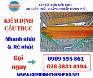 Hình ảnh kiểm định cầu trục