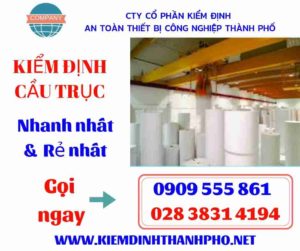 Hình ảnh kiểm định cầu trục