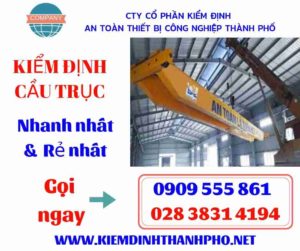 Hình ảnh kiểm định cầu trục