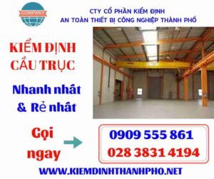 Hình ảnh kiểm định cầu trục