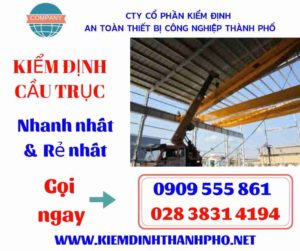 Hình ảnh kiểm định cầu trục