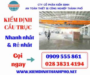 Hình ảnh kiểm định cầu trục