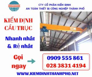 Hình ảnh kiểm định cầu trục