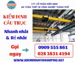 Hình ảnh kiểm định cầu trục