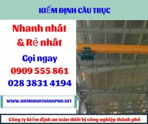 Hình ảnh kiểm định cầu trục