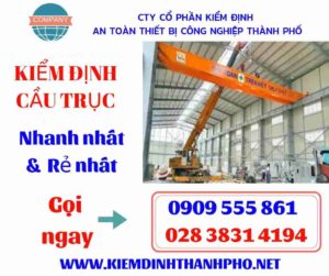 Hình ảnh kiểm định cầu trục