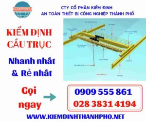 Hình ảnh kiểm định cầu trục