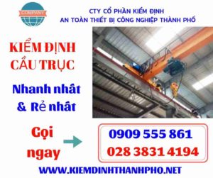 Hình ảnh kiểm định cầu trục