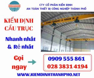 Hình ảnh kiểm định cầu trục