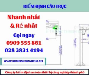 Hình ảnh kiểm định cầu trục