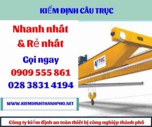 Hình ảnh kiểm định cầu trục